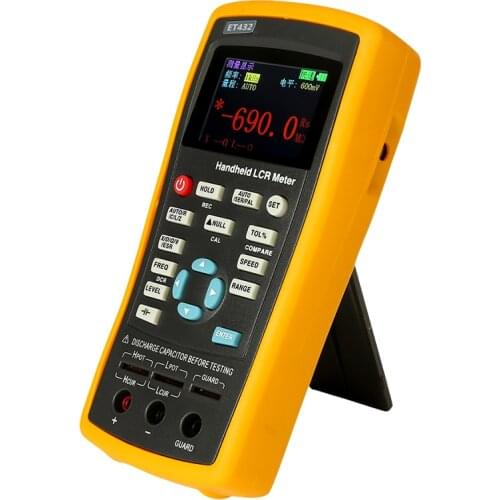 LCR Digital Bridge Meter ET432 USB Handheld High Precision Capacitance Inductance Resistance Tester