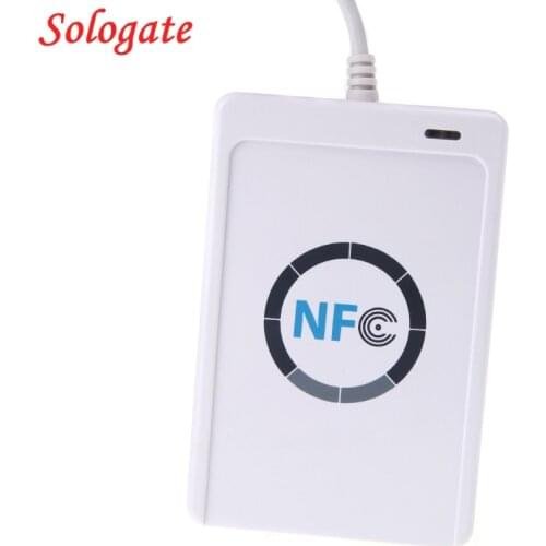 NFC ACR122U RFID smartcard USB Port Smart Card Reader & Writer with 5pcs Mifare IC Access Control Card ISO 14443
