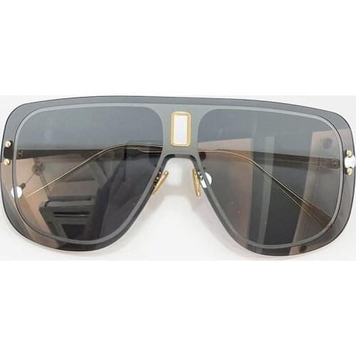 Oversized Shades Women Sunglasses Black Fashion Goggle Glasses Big Frame Vintage Retro Glasses Female Unisex Oculos Feminino