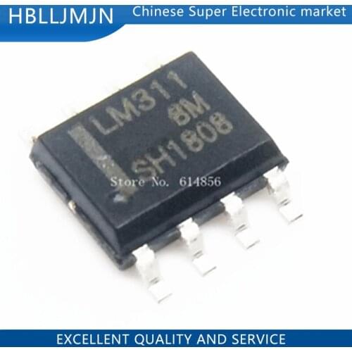 10PCS LM311DR SOP8 LM311 SOP-8 SMD 311DR Operational Amplifiers LM311D SOP