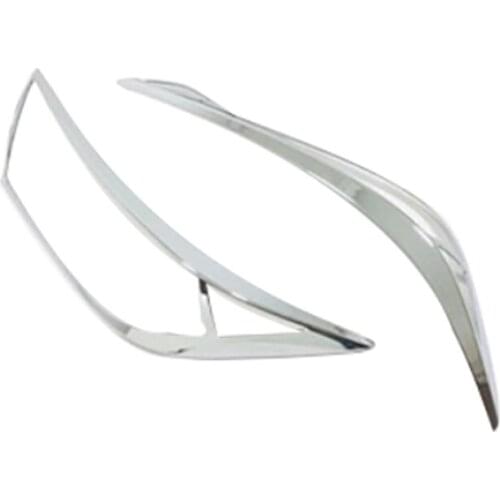 Fit for Toyota RAV4 2019 2020 Frame Sticker Exterior Accessories Car Styling Front Light Lamp Headlight Cover Trim