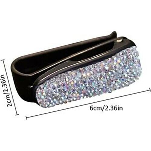 Useful Glasses Clip Car Glasses Sunglasses Card Ticket Holder Clip Parts Sun Visor