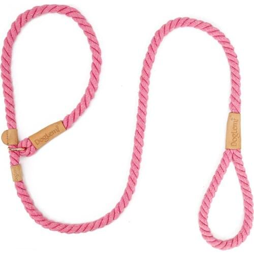 Dog Slip Rope Leash Sturdy Cotton Rope Leash Dog Training Leash 5.6 Feet
