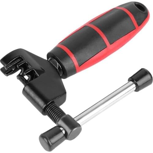 Bike Chain Cutter Easy To Assemble Convenient Chain Repair Removal Tool Red Handle Quality Chain Cutter