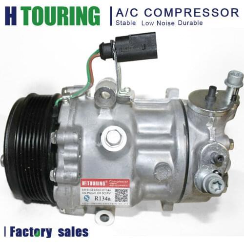 SD 6V12 14339N 1917 For Car Volkswagen Polo Skoda Rapid auto air pump ac compressor for VW Audi Seat Skoda 6RF820803B 6RF820803A