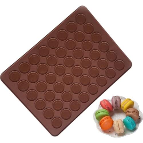 48 hole macaron silicone pad High temperature and easy to clean