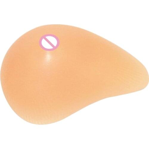 Silicone Breast Prosthesis Artificial Spiral Chest Fake Tits Super Soft Shemale Transgender Drag Queen Self Adhesive Breast Form