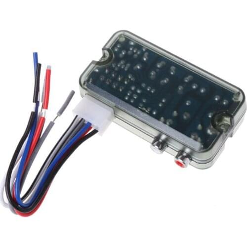 TD-22 RCA Stereo High to Low Adjustable Frequency Line Speaker Level Converter U90C