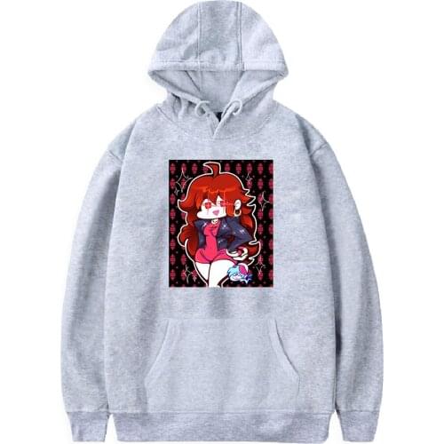 2021 Video Games Friday Night Funkin Unisex Hoodies Sweatshirt Pullovers Women Men Tracksuit Harajuku Streetwear Casual Clothes