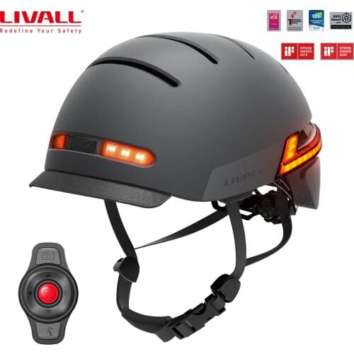 LIVALL&SMART4U 2021 BH51M NEO Smart Bike Helmet with Auto Sensor LED Sides Built-in Bluetooth Mic Speakers MTB Helmet