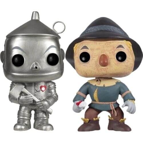 Movies Tin Man Vinyl Figure #38 Scarecrow #39 Love and Courage Vinyl Doll Collection Action Figures Model Doll Toy Children Gift