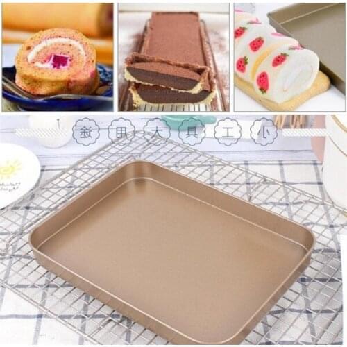 10-inch rectangular cake bread mold grilled chicken tray Baking Tool FDA-grade nonstick coating Baking Mold soap mold