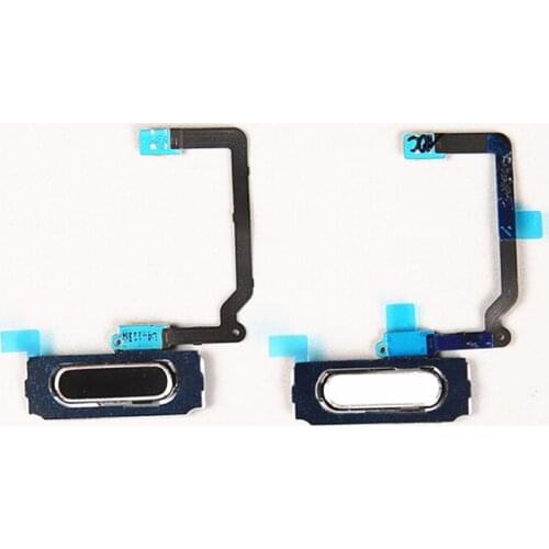 2PCS/Lot Black White Gold Color Home Menu Button Sensor Flex Cable Ribbon For Samsung Galaxy S5 SM-G900/Galaxy S5 Mini SM-G800
