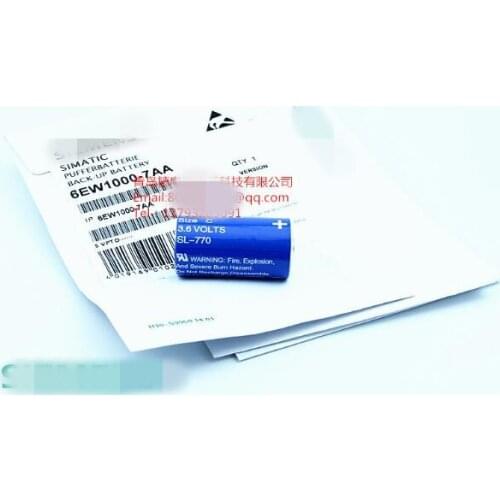 2PCS PLC 3.6V lithium battery 6EW1000-7AA Original packaging Spot battery SL-770