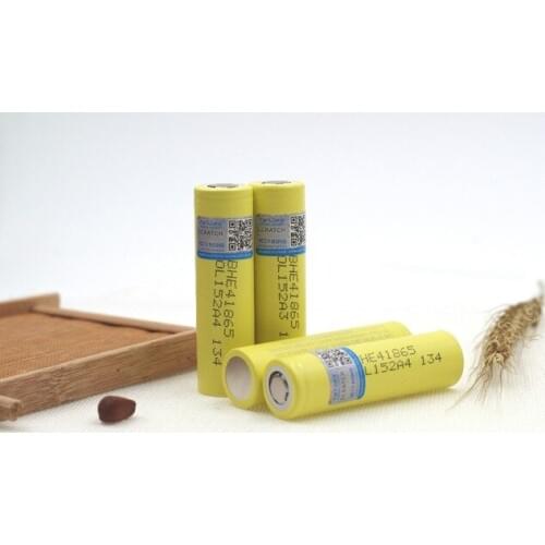 4 PCS.. New import original 3.7 V 18650 HE4 2500 mAh powr 30A discharge Electronic special lithium battery