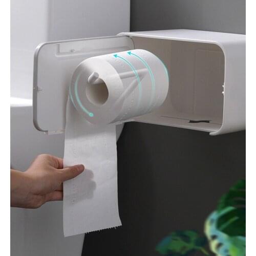 Bathroom Toilet Paper Holder Waterproof For Toilet Paper Towel Holder Storage Box Toilet Roll Holder Bathroom Accessories