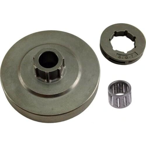 QHALEN Clutch Drum Needle Bearing 3/8-7 Teeth Kit for Chainsaw 4500 5200 5800