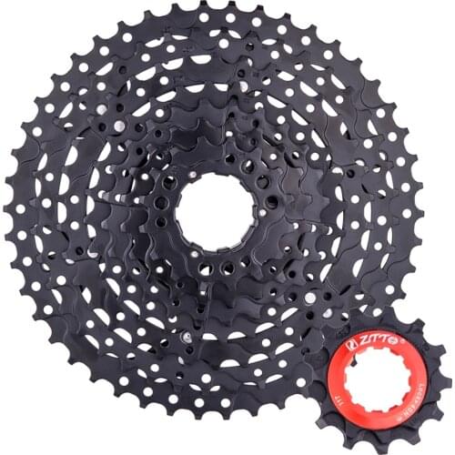MTB 9 Speed Full Black Cassette 9s 11-46T Bike Freewheel Mountain Bike Wide Ratio 9v k7 Flywheel For SHIMANO M430 M4000 M590