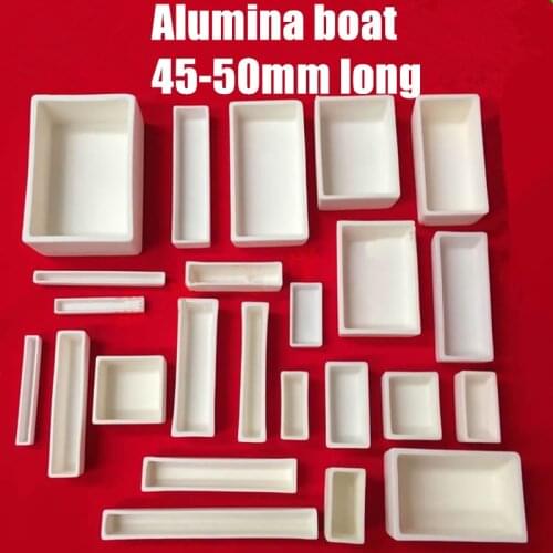 120x30x15mm 99.5%Al2O3 High Purity Square alumina Ceramic Boat corundum crucible / Al2O3 ceramic crucible / Sintered crucible