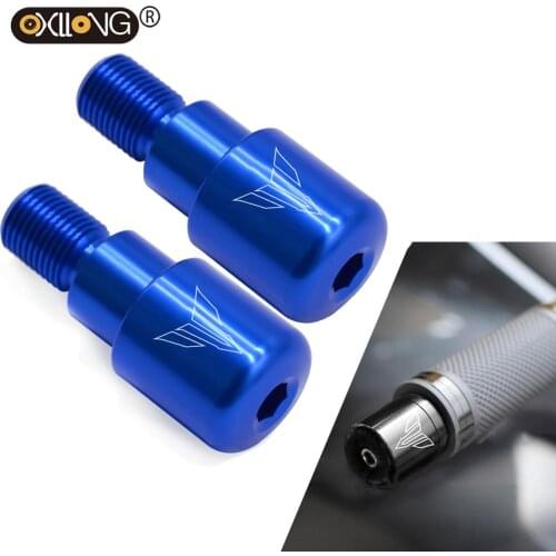 Motorcycle Handlebar Caps Grips Ends For Yamaha MT07 MT09 2014 2015 2016 2017 2018 2019 2020 2021 Handle Bar Ends Cap Grip End