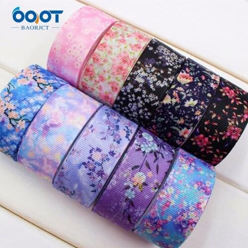 1612134 ,1'' 25MM Cherry series Printed grosgrain ribbon, DIY handmadeHair accessories gift wrapping , Decorative materials