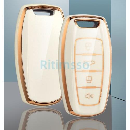 Soft TPU Car Remote Key Case Cover Holder Shell for Great Wall Haval Hover H1 H4 H6 H7 H9 F5 F7 H2S GMW Coupe Auto Accessories