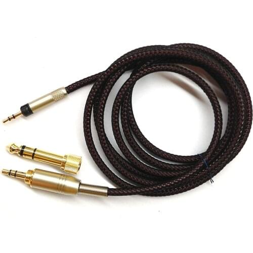 New Fantasia Replacement Audio Upgrade Cable for Sennheiser HD598 / HD558 / HD518 / HD598 Cs / HD599 / HD569 / HD579 Headphones