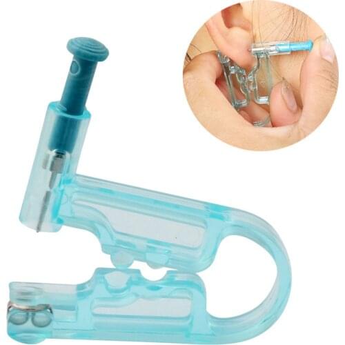1/5Pcs Disposable Sterile Ear Piercing Unit No Pain Piercer Tool Ear Helix Piercing Gun Machine Safety Health Ear Piercing Tool