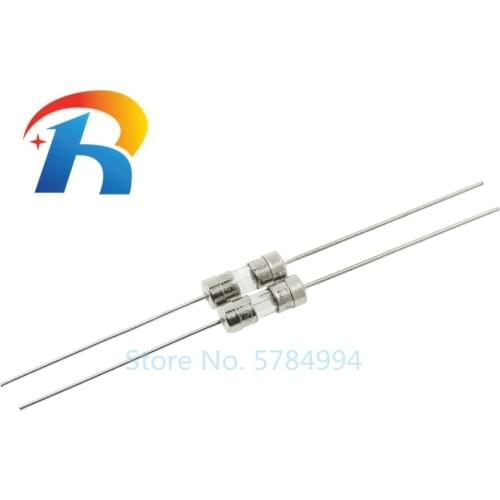 200pcs 3.6*10 3*10 4*11 Glass fuse Fast/Slow blow 250V 0.5A 1A 2A 3A 3.15A 4A 5A 6.3A 10A 15A with legs F/T type 3.6x10 3x10