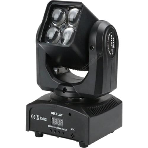 2pcs/lot moving head beam stage lights super beam 4 *25w for disco