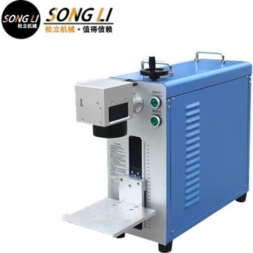 Songli Mini marking machine, 30W laser glass tube marking speed,co2 marking machine