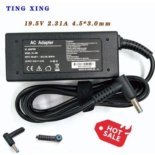 TINGXING19.5V2.31A 45W 4.5*3.0mm AC Adapter laptop Power Supply Charger For ProBook 400 430 440 450 455 470 G3