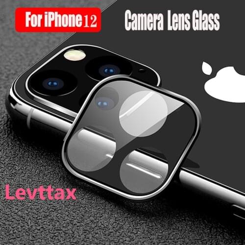 3D Full Cover Ultra Thin Metal Tempered Glass Screen Protector Rear Films Camera Lens Protector For iPhone 12 Pro Max Mini 11