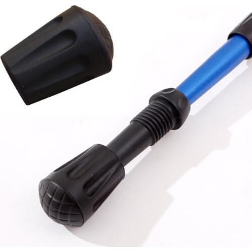 1 pc Head Cover Rubber Climbing Walking Stick Hammers Anti-skid Tip Case Protector