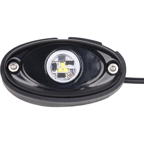 1PC LED ROCK LIGHT CAR AUTO UNDER BODY EXTERIOR UNDERBODY GLOW TRAIL RIG LAMP UNDERGLOW LED ATMOSPHERE DECORATION LAMP