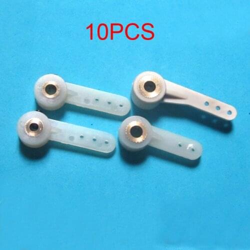 10PCS Single Way Landing Gear Rocker Arm 3*36mm 4*32mm 4*36mm 4*40mm Rudder Steering Arms Spare Parts for RC Aircraft Boat Model