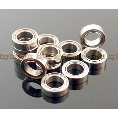 [100 pcs] 5x8x2.5 mm MR85ZZ 5*8*2.5 Metal Shielded Ball Bearing Bearings