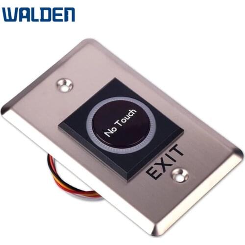 DC 12V Wholesale Infrared No Touch Access Control Door Exit Push Button