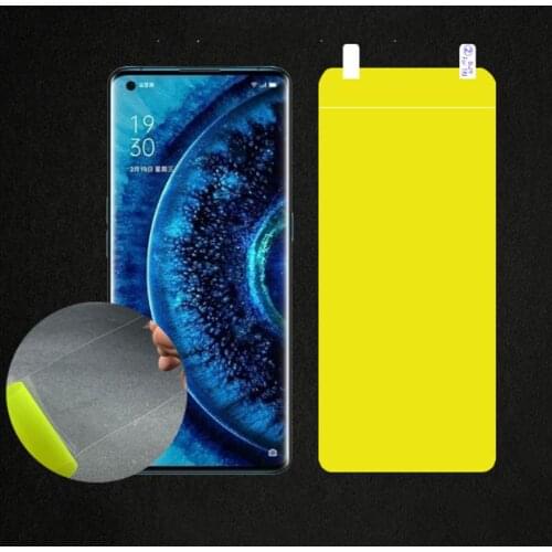 9D HD Hydrogel Front Film for oppo find x2 pro Soft Full Cover Nano Protective Screen Protector (Not Glass)