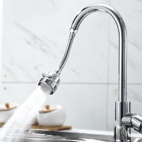 Kitchen Sink Aerator Pressurized Flexible Faucet Nozzle Aerator Diffuser Sprayer Head Connector Water Filter Adapter Bathroom