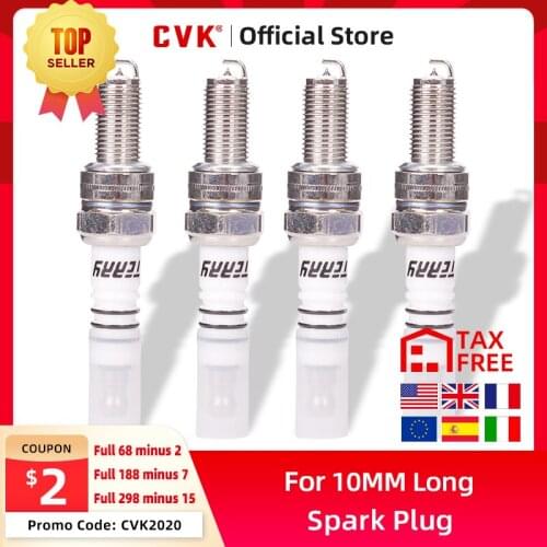 Motorcycle Accessories Engine Spark Plug 10MM long teeth