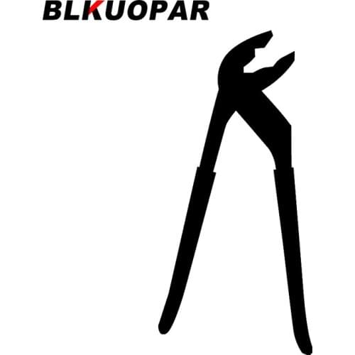 BLKUOPAR for Channellock Pliers Silhouette Car Stickers Decals Car Accessories Waterproof Trunk Windshield Creative DIY Goods