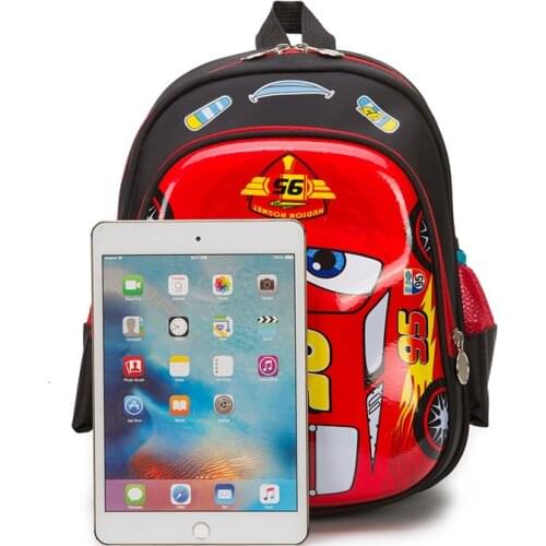 Disney Car Childrens bag school mini backpack boys girls cartoon Frozen kindergarten baby bag shoulder Primary student bag