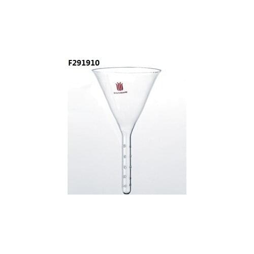 F291910 synthware,Funnel, Solvent addition, Stem O.D. *Length:19*90