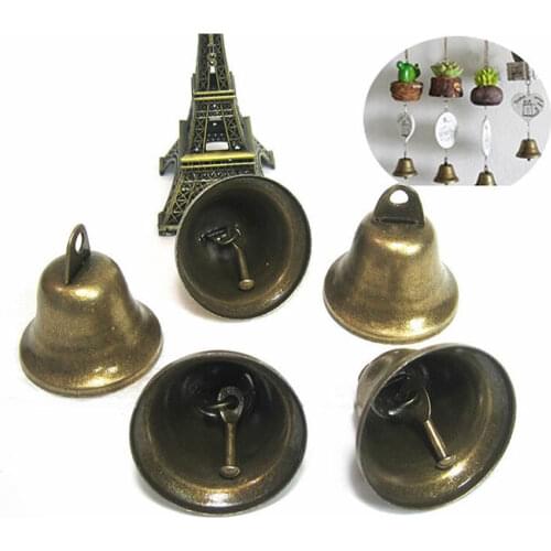 10pieces Retro Dog Potty Training Christmas Bell Making Wind Chimes 38mm Craft Bells Jingle Bells
