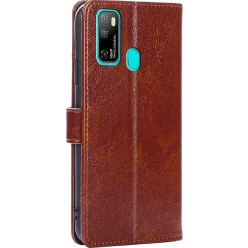 Leather Flip Case for Ulefone Note 9P 6.52inch Wallet Cover for Ulefone Note 9P Coin Phone Case Strap Ulefone Note 9P Fundas