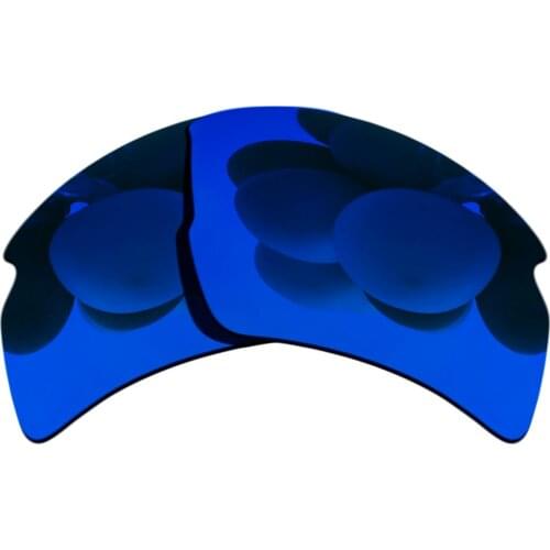 Polarized Sunglasses Replacement Lenses for-Flak 2.0 XL OO9188 Frame - Deep Blue