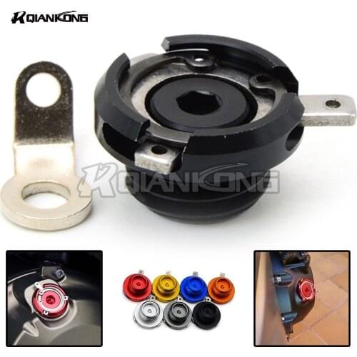 R QIANKONG 7 Colors M20*2.5 New Moto CNC Engine Oil Filler Cup Cap For HONDA CBR600RR 2006 cb1000rr 2000 TMAX 500 530 MT09 Fz09