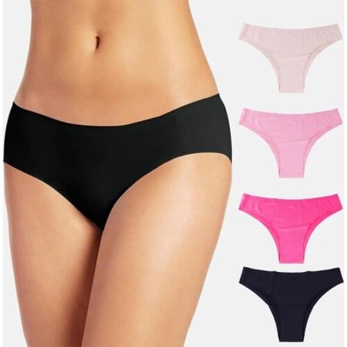 Multi-color Sexy Cozy Comfortable Briefs Thongs Underwear Lingerie for Women G-string Thong Intimatewear 1pcs