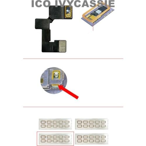 I2c Dot Matrix Repair Optics Mirror Rubber Pad Mat For iPhone X XS Max XR 11 Pro Max Face ID Fix Ascend Replacement Gasket